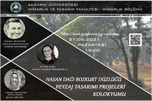 Peyzaj Tasarımı Projeleri Kolokyumu