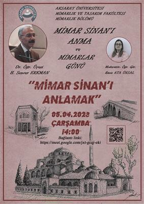 ''Mimar Sinan'ı Anlamak'' Söyleşisi